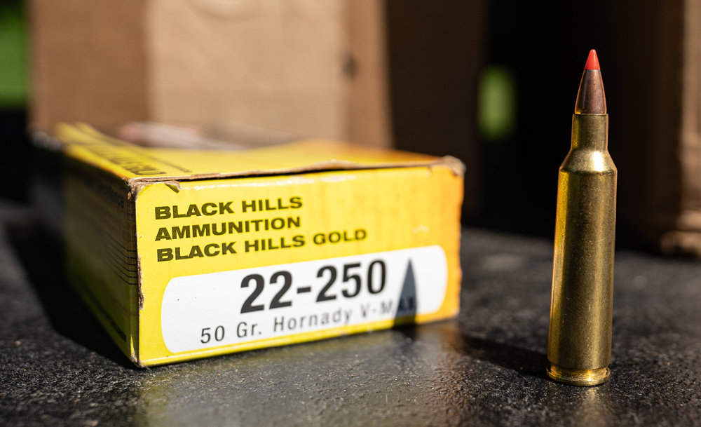 22-250 black hills gold ammo