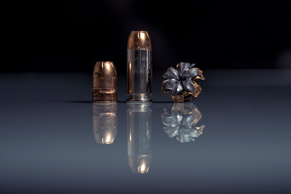 photo of Federal Premium Tactical .40 JHP ammo compared