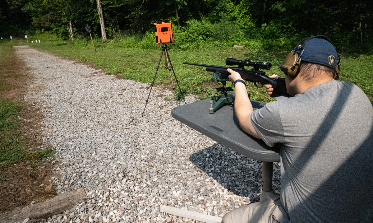 Looking at velocity for 243 and 22-250 at a shooting range