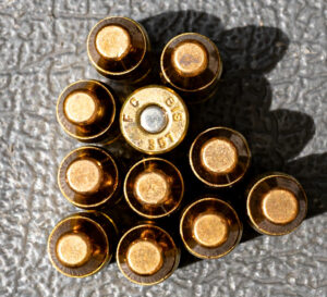 Federal American Eagle ammunition on a table