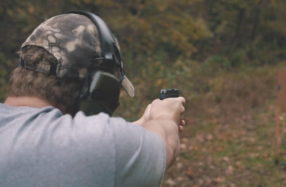 Shooting bonded ammo at the gun range