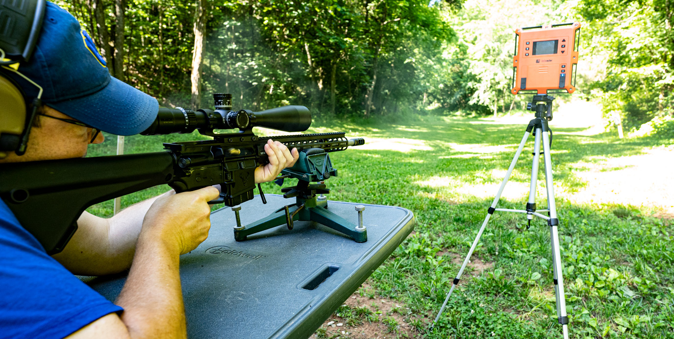 Shooting 6mm ARC with a chronograph to test ballistics