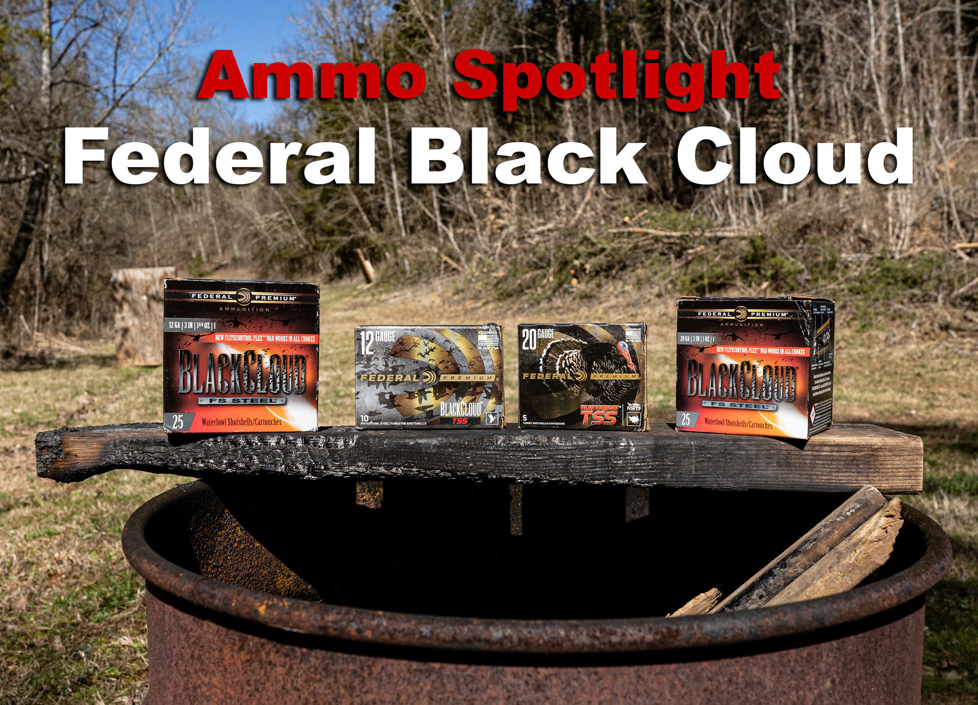 Federal Black Cloud Ammunition